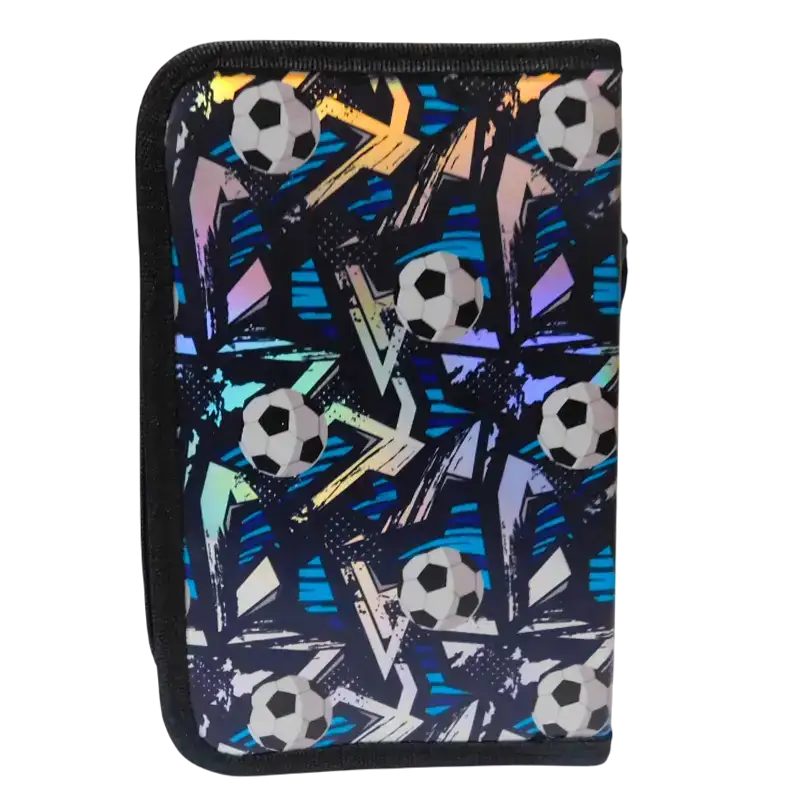 CARTUCHERA CANOPLA DESPL. LET S PLAY FUTBOL PIERNA