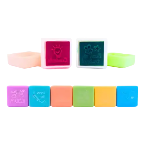 SELLO MAESTRA COLOR PASTEL EN ESPANIOL