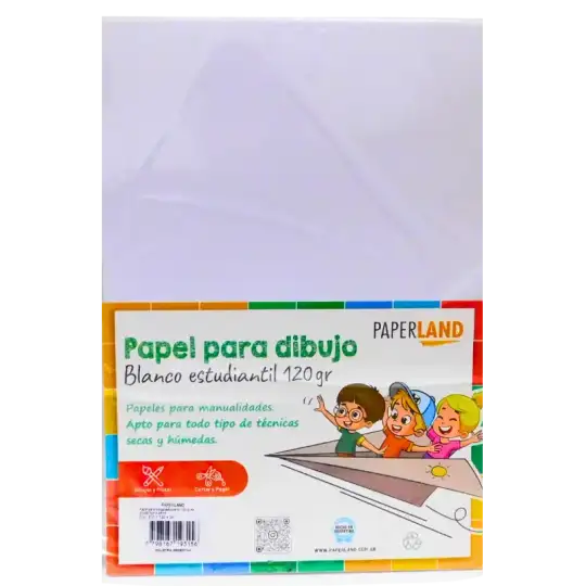 PAPEL PARA DIBUJO ESTUDIANTIL 120GR 25H