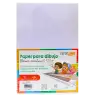 PAPEL PARA DIBUJO ESTUDIANTIL 120GR 25H