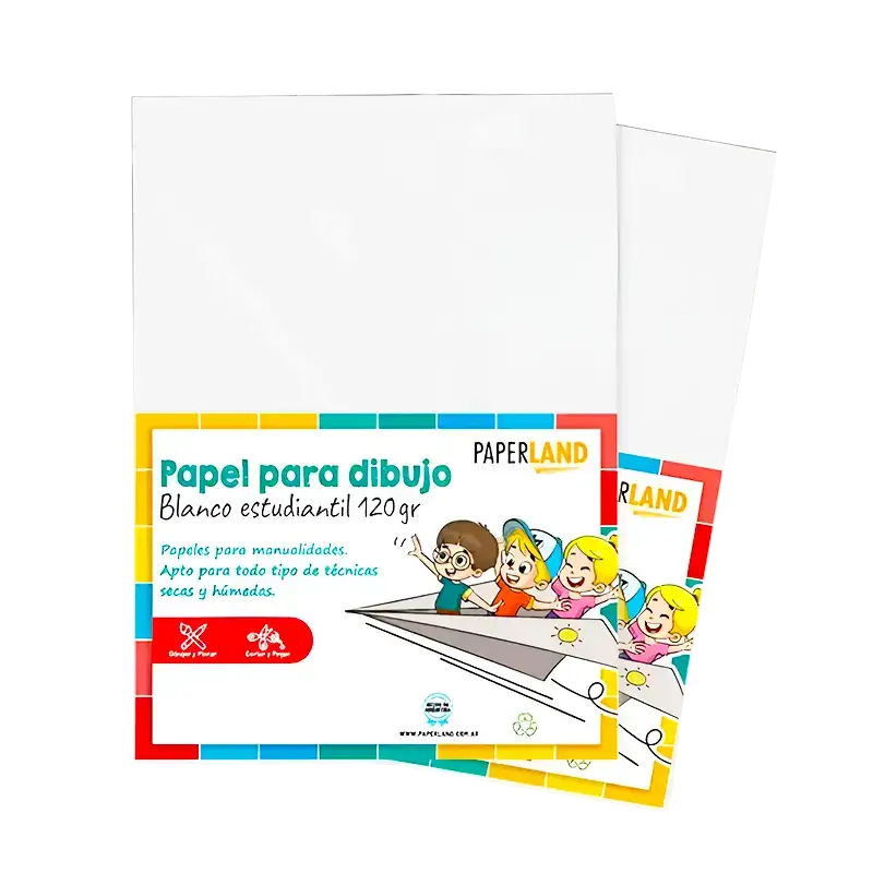 PAPEL PARA DIBUJO ESTUDIANTIL 120GR A3 42X29CM 10H