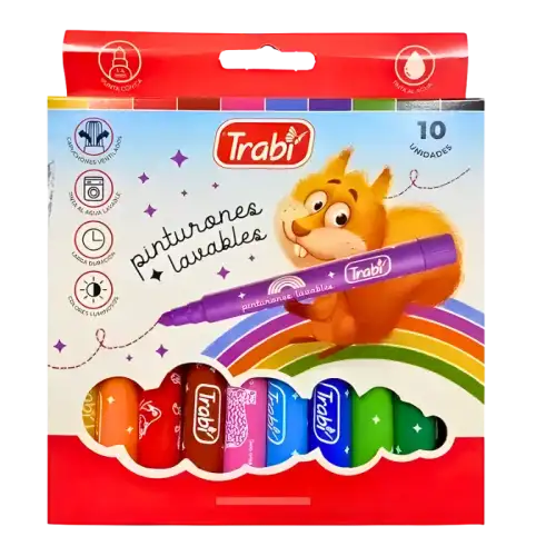 PINTURONES LAVABLE X10 U TRABI