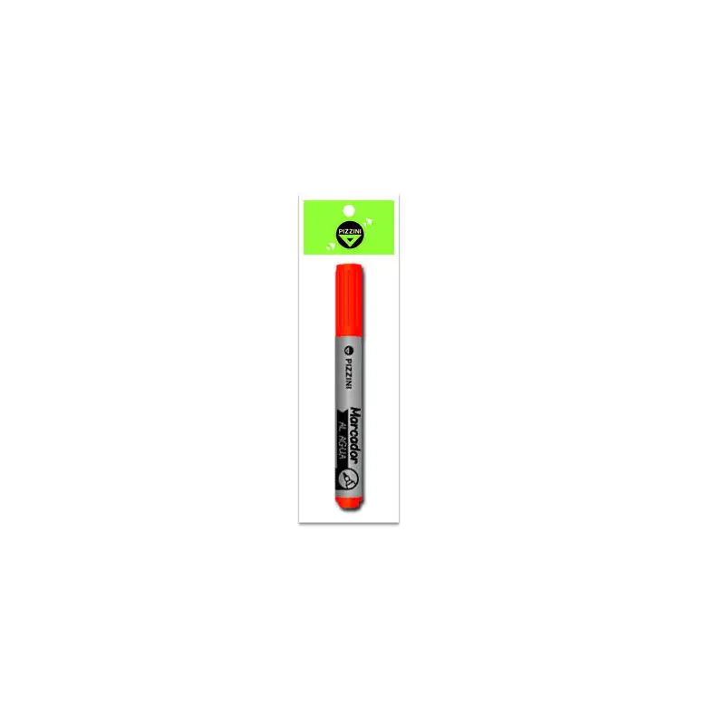 MARCADOR 2x1 PIZZINI AL AGUA 1140 P.REDONDA ROJO