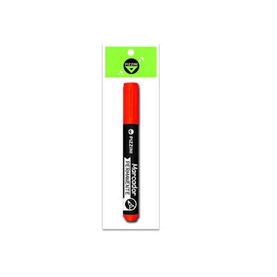 MARCADOR 2x1 PIZZINI PERMANENTE 1160 P.REDONDA ROJ