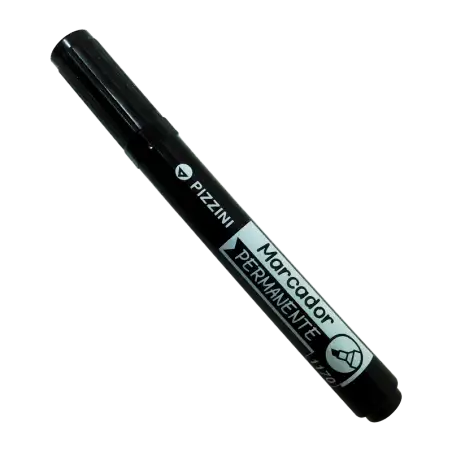 MARCADOR PIZZINI PERMANENTE 1170 P.BISEL NEGRO