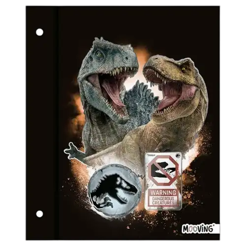 CARPETA ESCOLAR N3 JURASSIC WORLD MOOVING