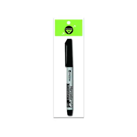 MARCADOR PIZZINI PERMANENTE 0.5MM NEGRO