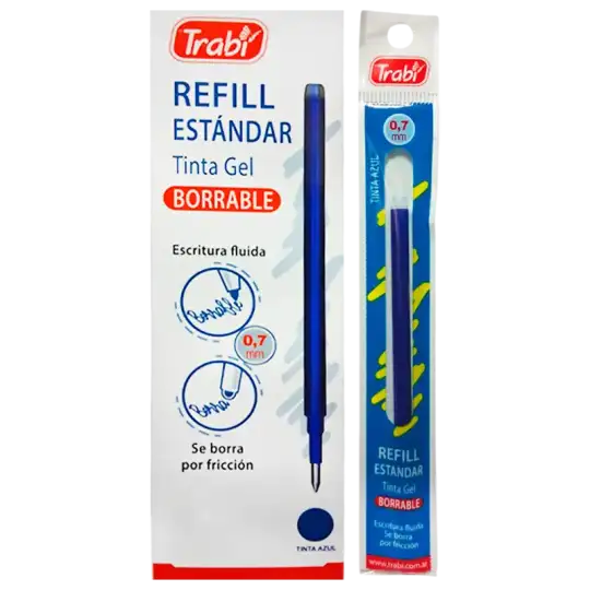 TANQUE REPUESTO STANDAR TINTA BORRABLE TRABI
