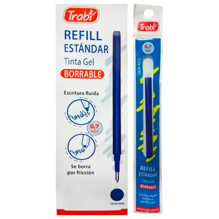 TANQUE REPUESTO STANDAR TINTA BORRABLE TRABI