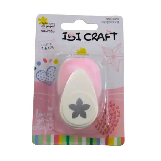 PERFORADORA ARTISTICA 17MM FLOR IBICO