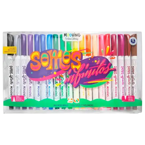 MICROFIBRAS DE COLORES MOOVING X20U