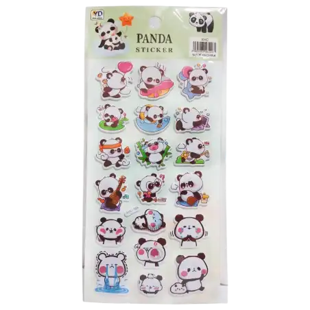 STICKER PANDA GOMA EVA