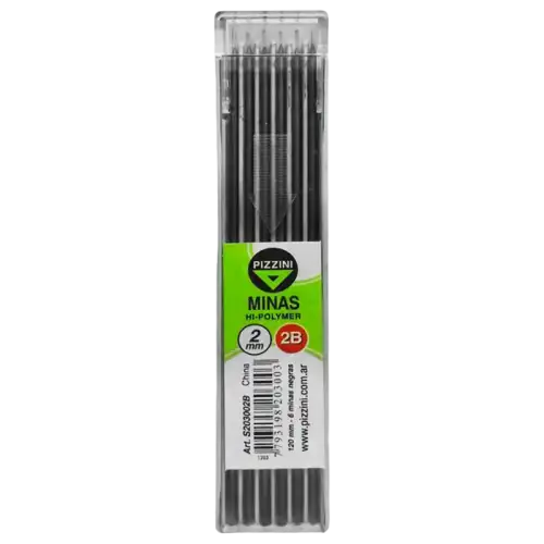 MINAS PIZZINI  2MM 2B X6