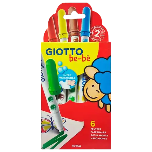 MARCADOR BEBE X6 GIOTTO