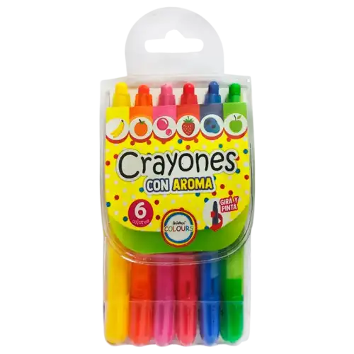CRAYON RETRACTIL CON AROMA X6
