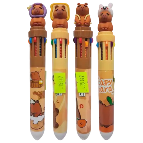 BOLIGRAFO MULTI X10 CAPYBARA