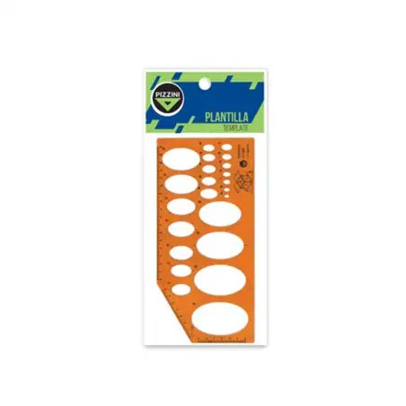 PLANTILLA ECLIPSES ISOMET FLEX NARANJA PIZZINI