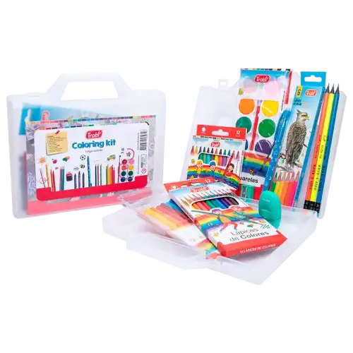 VALIJA COLORING KIT SURT TRABI