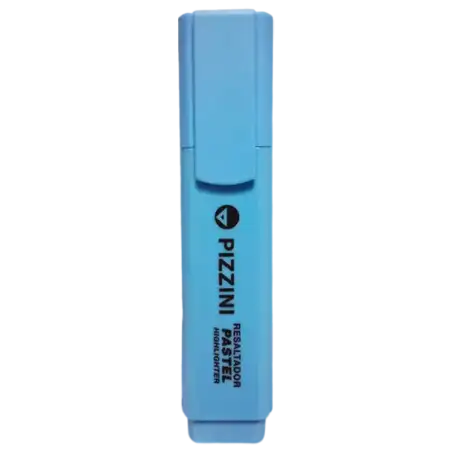 RESALTADOR 2x1 PIZZINI P.BISEL CELESTE PASTEL