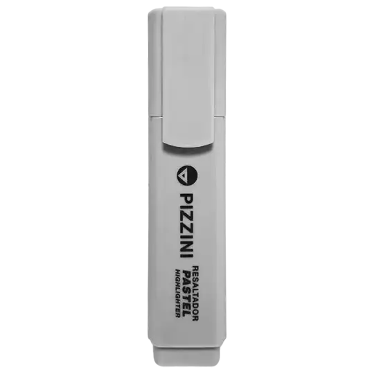 RESALTADOR 2x1 PIZZINI P.BISEL GRIS PASTEL