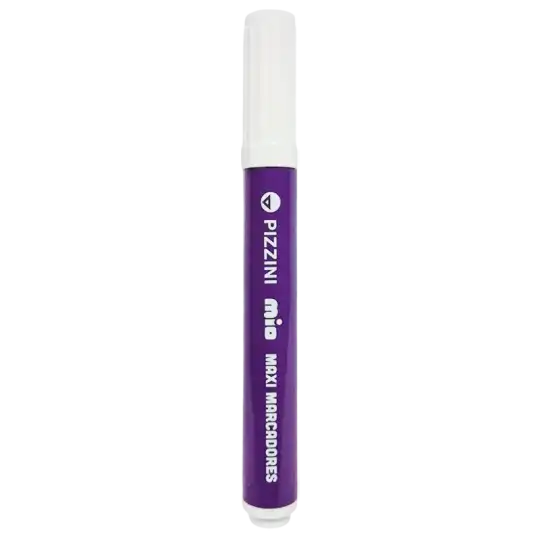 MARCADOR 2x1 PIZZINI VIOLETA MAXI PUNTA CONICA