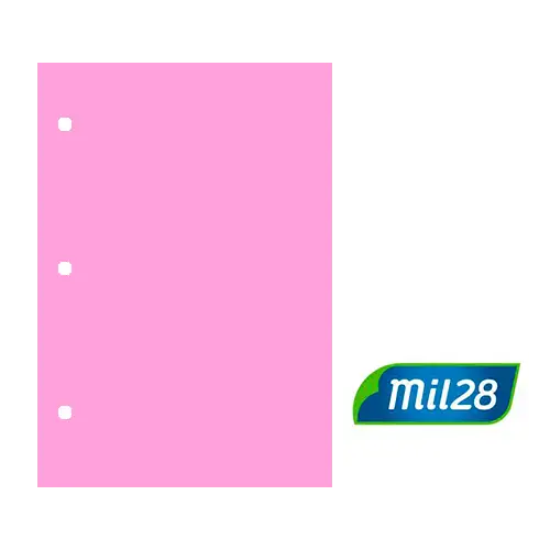 SEPARADOR DE CARTULINA N3 ROSA MIL28