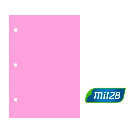 SEPARADOR DE CARTULINA N3 ROSA MIL28