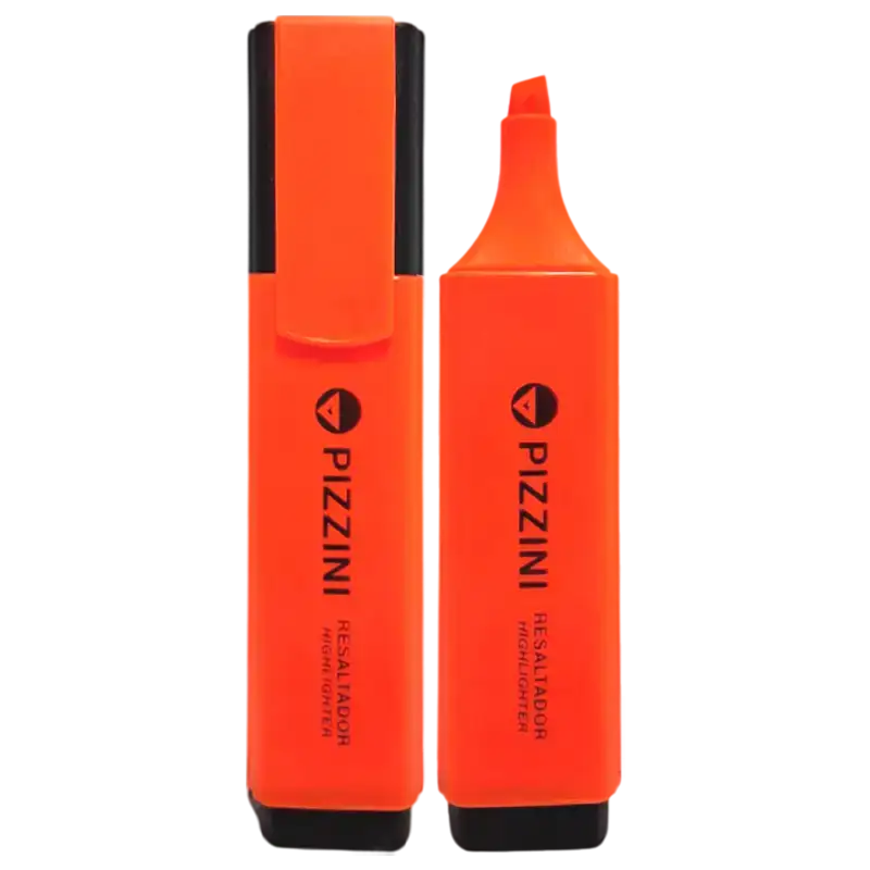 RESALTADOR 2x1 PIZZINI P.BISEL NARANJA