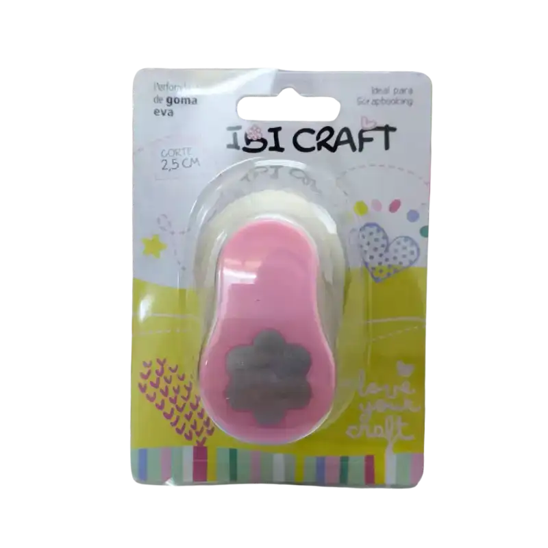 PERFORADORA ART PARA GOMA EVA 25MM FLOR