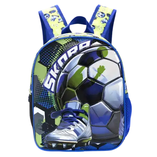 MOCHILA PETIT TERMOFORMADA FUTBOL 12PULG