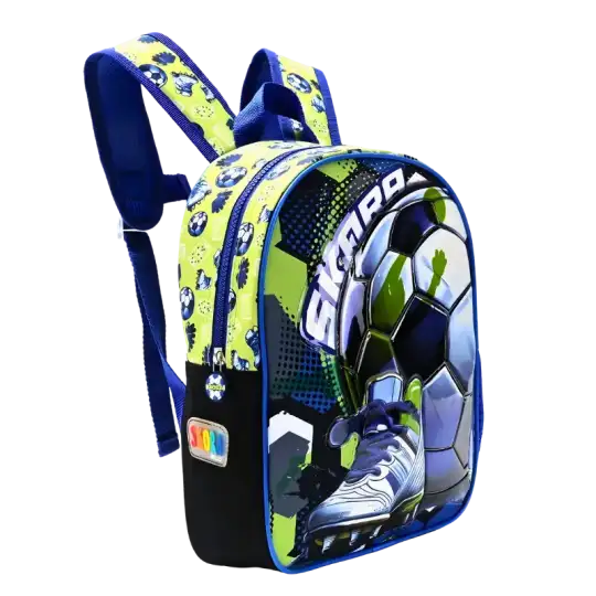 MOCHILA PETIT TERMOFORMADA FUTBOL 12PULG