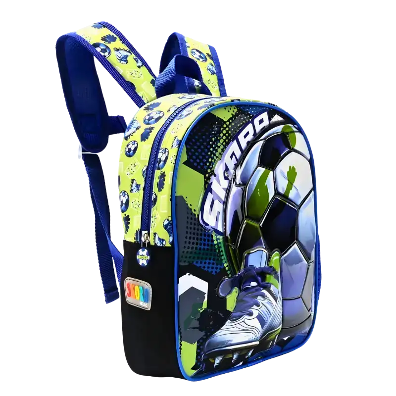 MOCHILA PETIT TERMOFORMADA FUTBOL 12PULG