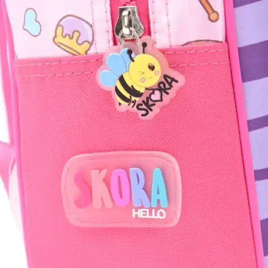 MOCHILA PETIT TERMOFORMADA OSITA MIEL 12PULG