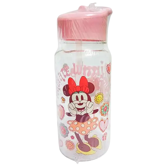 BOTELLA 500ML STRAW TOP MINNIE BELGIOCO