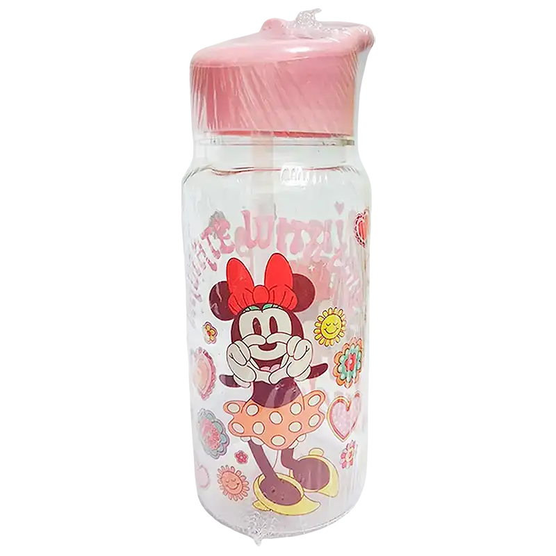 BOTELLA 500ML STRAW TOP MINNIE BELGIOCO