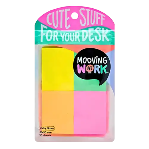 NOTAS ADHESIVAS MOOVING 38 X 50 MM 50 HJS MAW MANI