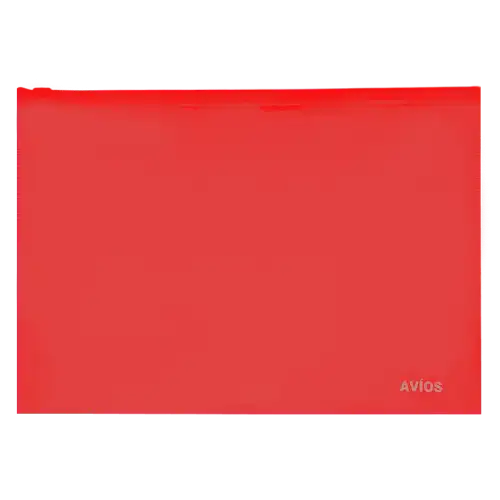 SOBRE A4 CON CIERRE ROJO AVIOS