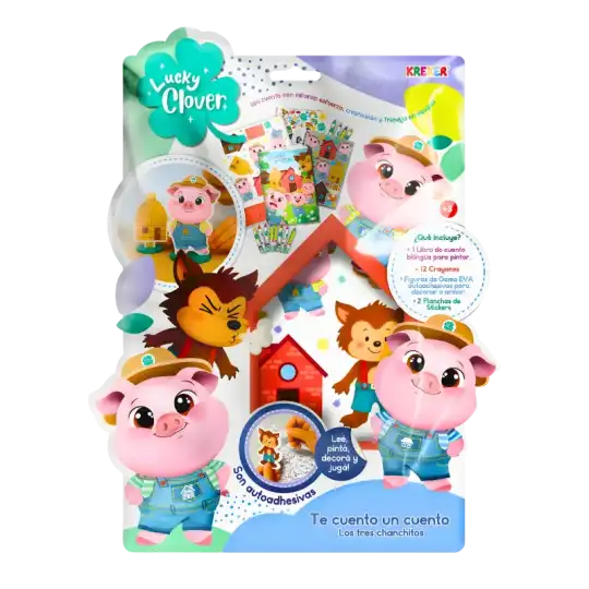 FLOW PAK TE CUENTO UN CUENTO LOS TRE CHANCHITOS