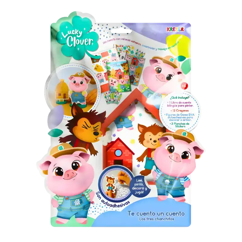 FLOW PAK TE CUENTO UN CUENTO LOS TRE CHANCHITOS