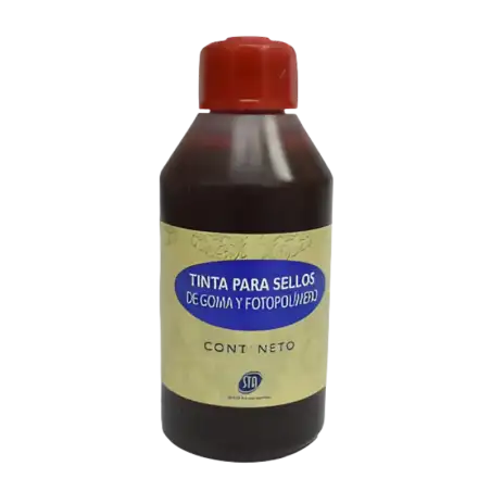 TINTA SELLOS DE GOMA STA ROJO 30CC