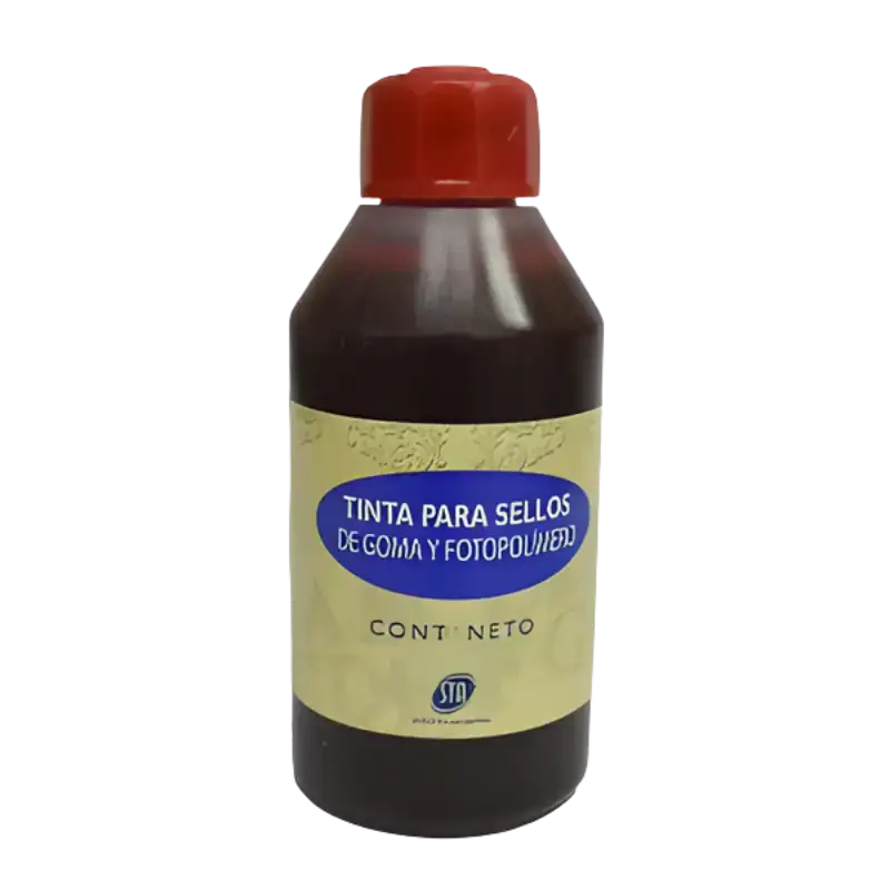 TINTA SELLOS DE GOMA STA ROJO 30CC