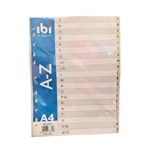 INDICE 11 PERFORACIONES A4 A-Z