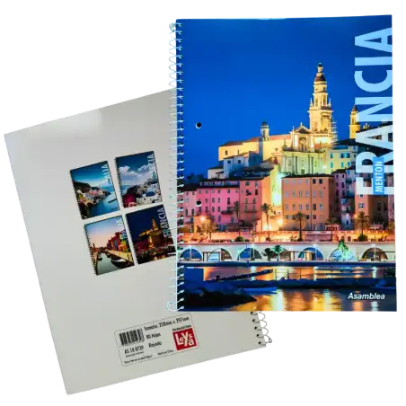 CUADERNO ASAMBLEA 21X29 80H RAY ESP PAISAJES