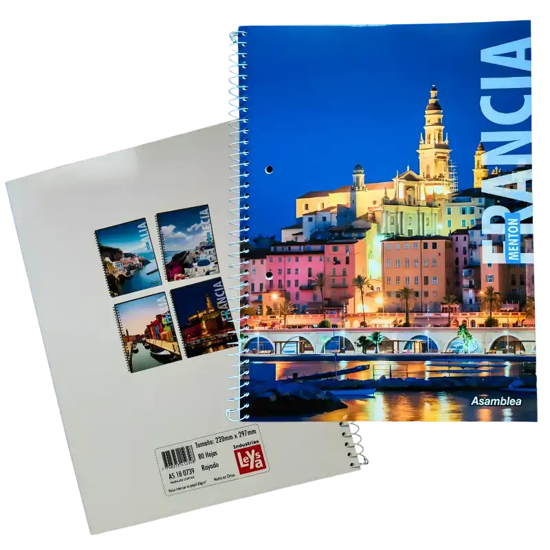 CUADERNO ASAMBLEA 21X29 80H RAY ESP PAISAJES