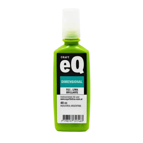 EQ DIMENSIONAL BRILLANTE VERDE LIMA X40CC