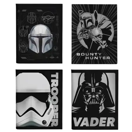 CUADERNO MOOVING 16X21 48HJS T/FLEX STAR WARS