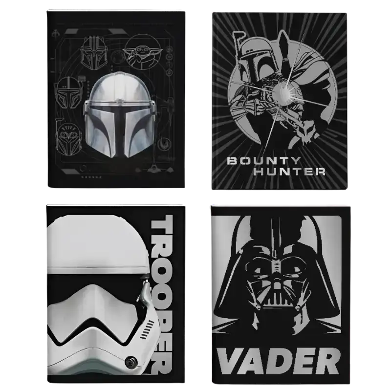 CUADERNO MOOVING 16X21 48HJS T/FLEX STAR WARS
