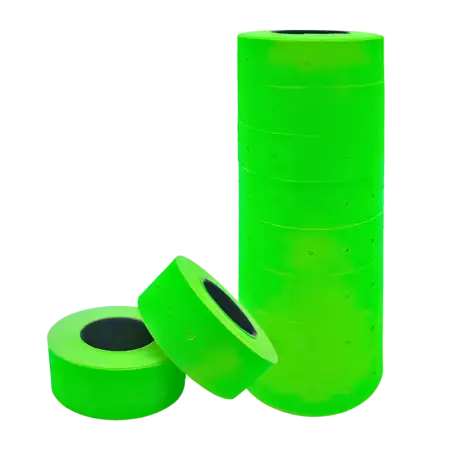 ROLLO PARA ETIQUETADORA VERDE X10 MOTEX