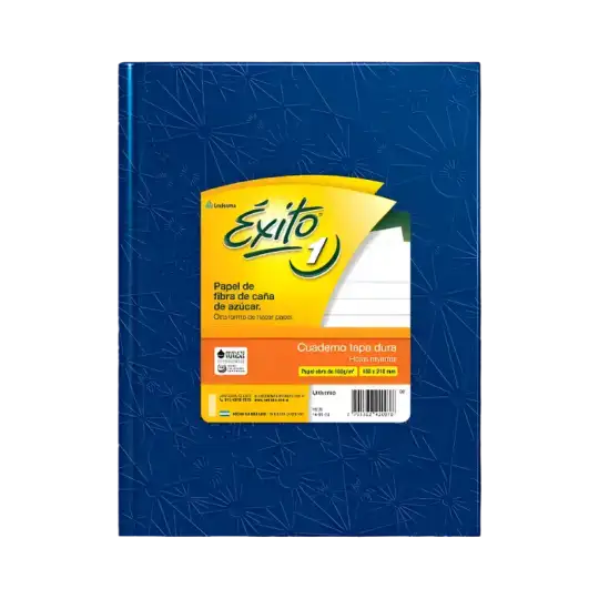 CUADERNO E1 16X21 ARANIA AZUL 100H RAY EXITO