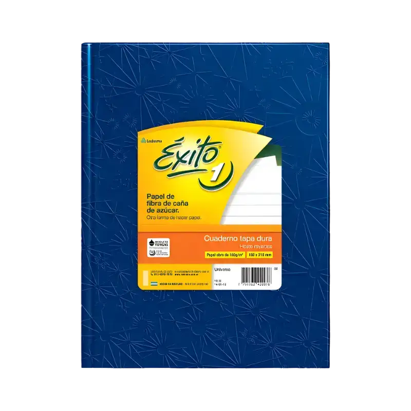 CUADERNO E1 16X21 ARANIA AZUL 100H RAY EXITO